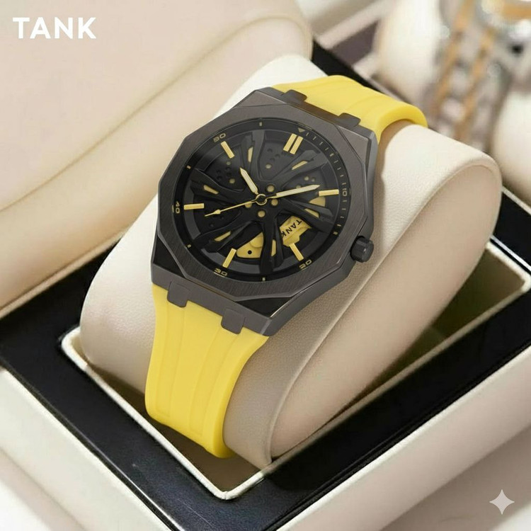 ساعت مردانه رینگی چرخشی برندTANKRE