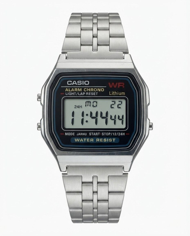 ساعت مچی دیجیتال زنانه کاسیو نوستالژی فول استیل رنگ ثابت
