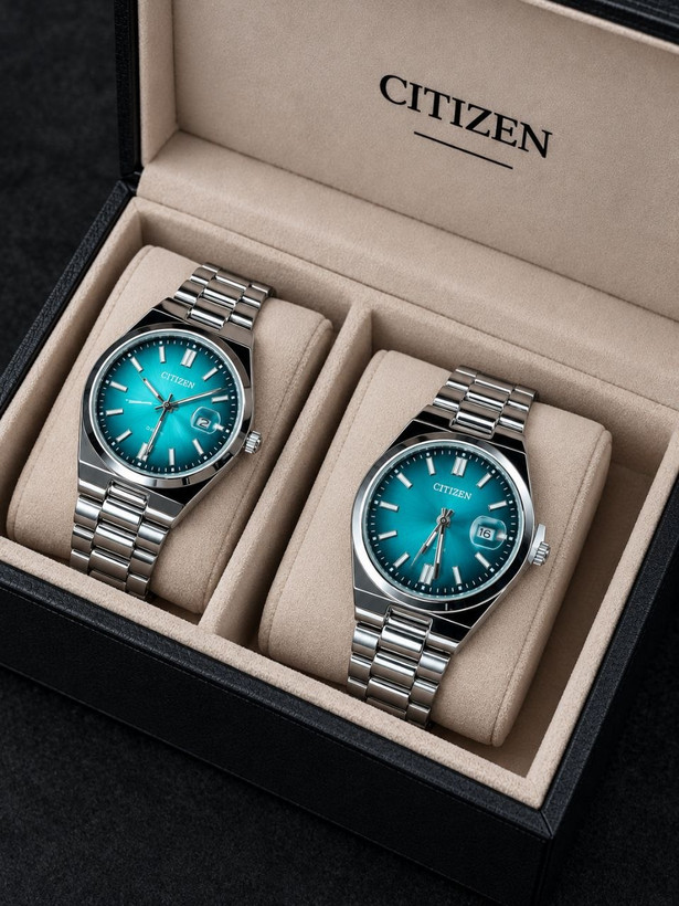 ست ساعت مچی زنانه و مردانه سیتیزن (Citizen) مدل سویوسا بند استیل